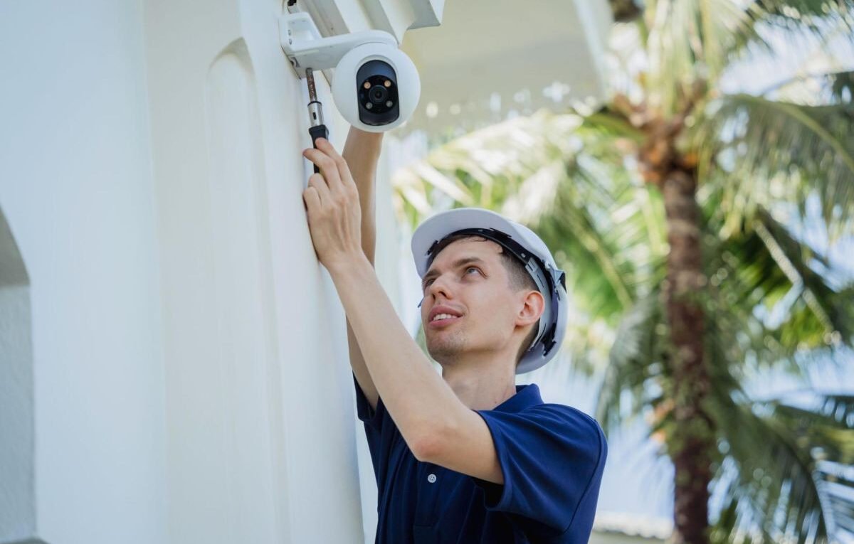 instalação de câmera de segurança residencial melhor local para câmera de segurança câmeras de segurança internas e externas posicionamento de câmera de segurança